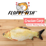 Load image into Gallery viewer, Official Floppy Fish Flopping Fish Cat Toy That Moves On Its Own, Crucian Carp With Catnip
